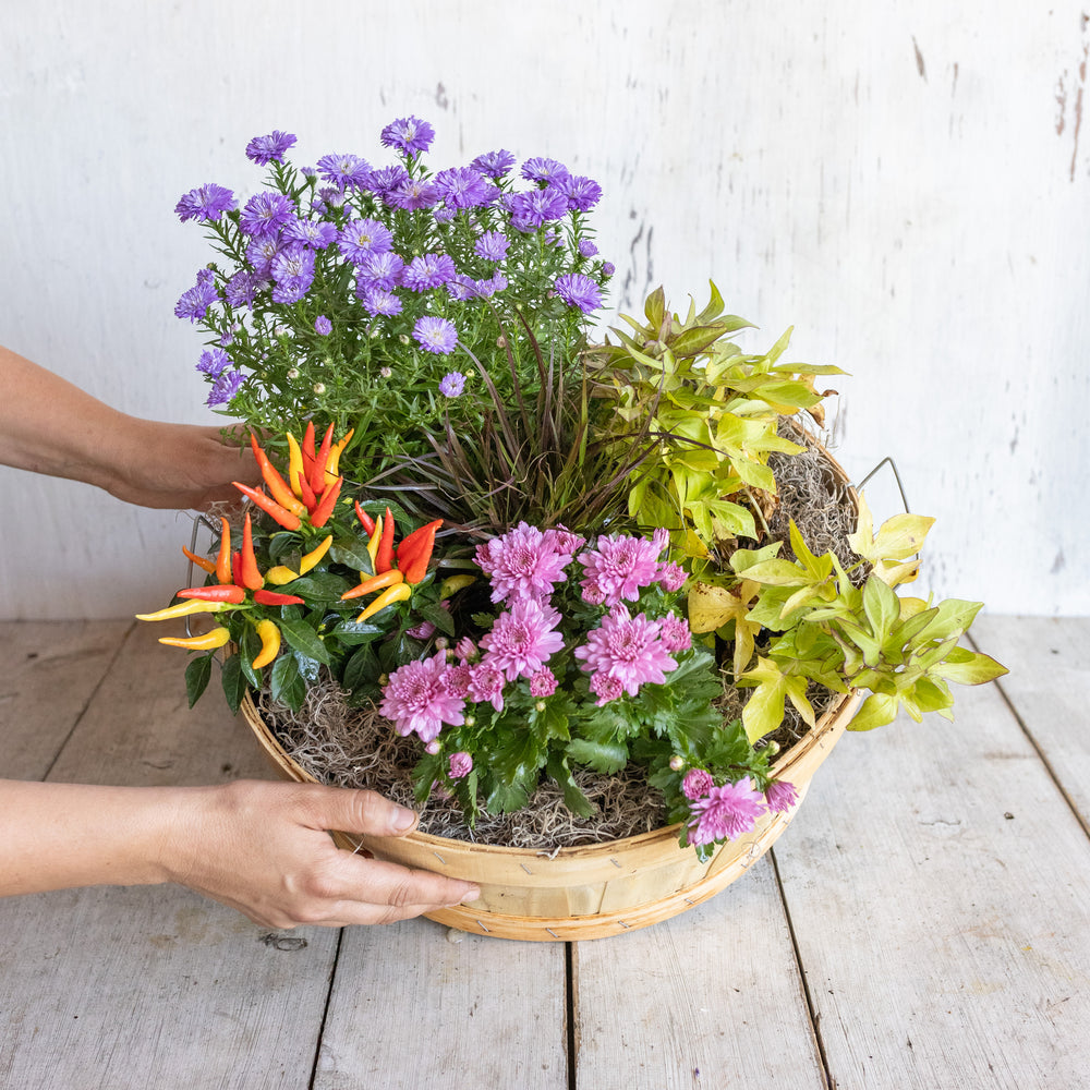 Autumn Porch Basket
