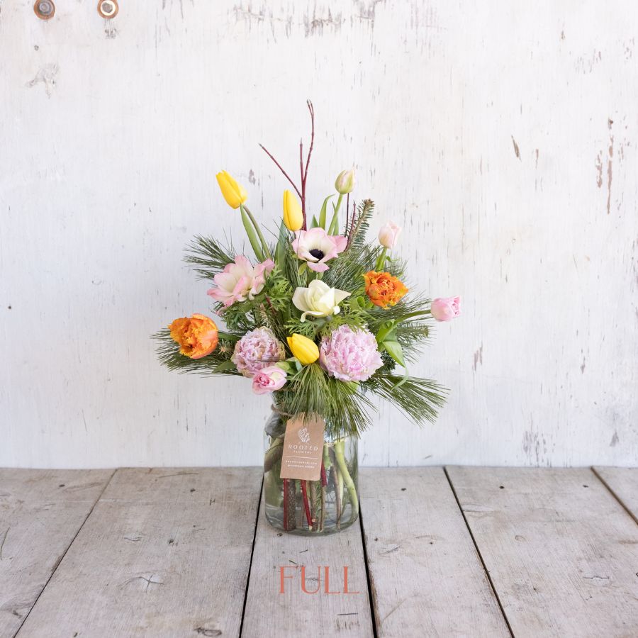 
                  
                    Cheerful Spring Vase Arrangement
                  
                