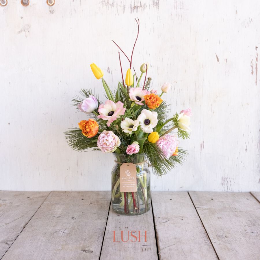 Cheerful Spring Vase Arrangement